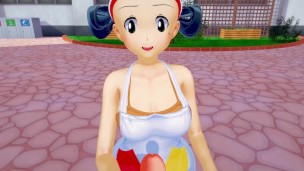 Pokemon HGSS Mom 3D Hentai POV