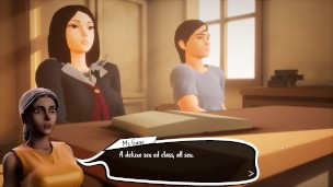 Monolith Bay – Voyeur at school lockers (2)